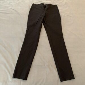 Bisou Bisou‎ Pants Womens 2 Black Skinny Leg Stretch Twill Dress Work Casual